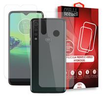 Pelicula Motorola G8 Play Hydrogel HD Frente e Verso - 100% Transparente