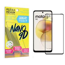 Película Motorola Moto G73 Cerâmica 9D Indestrutível Armyshield