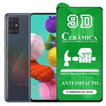 Película P/ Samsung A51 4G 5G - 9D Cerâmica Protetora Anti Impacto Queda Flexível Nano Gel
