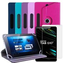 Película p/Tablet Positivo Q10 + Capa Giratória de 10 Polegadas Película p/Tablet Positivo Q10 + Capa Giratória de 10 Polegadas