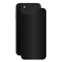 Película para iPhone 7 / 8 / SE 2 / SE 3 - Traseira de Fibra de Carbono Preta - Gshield Película para iPhone 7 / 8 / SE 2 / SE 3 - Traseira de Fibra de Carbono Preta - Gshield