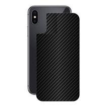 Película para iPhone X - Traseira de Fibra de Carbono Preta - Gshield Película para iPhone X - Traseira de Fibra de Carbono Preta - Gshield