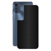 Película para Moto E32-Traseira Fibra Carbono Preta- Gshield