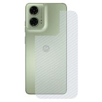 Película para Moto G24-Traseira de Fibra de Carbono-Gshield Película para Moto G24-Traseira de Fibra de Carbono-Gshield