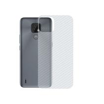 Película para Motorola Moto E7 -Traseira de Fibra de Carbono