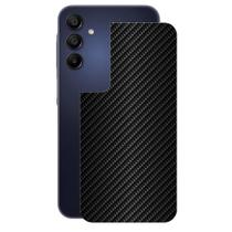 Película para Samsung Galaxy A15 5G - Traseira de Fibra de Carbono Preta - Gshield Película para Samsung Galaxy A15 5G - Traseira de Fibra de Carbono Preta - Gshield