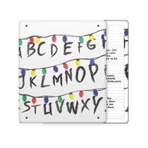 Película para Tablet Vision Signs Stranger Alphabet com Glitter Brilhante Película para Tablet Vision Signs Stranger Alphabet com Glitter Brilhante