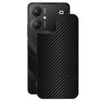 Película para Xiaomi Poco M6 5G - Traseira de Fibra de Carbono Preta - Gshield