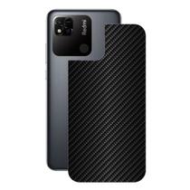 Película para Xiaomi Redmi 10A - Traseira de Fibra de Carbono Preta - Gshield