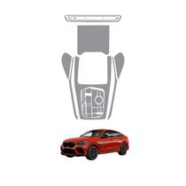 Película PPF Consol Central Consol Ar BMW X6 2024 2025 - ULTIMATE PPF Película PPF Consol Central Consol Ar BMW X6 2024 2025 - ULTIMATE PPF