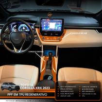 Película PPF Console Central Ar Corolla Cross XRX Hybrid 23
