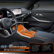 Película PPF Console Central BMW 320i Sport GP 25 26 Película PPF Console Central BMW 320i Sport GP 25 26