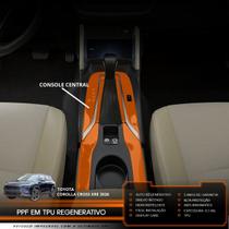 Película PPF Console Central Corolla Cross XRE 26 Película PPF Console Central Corolla Cross XRE 26