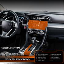 Película PPF Console Central Multímidia Civic 2017 2020 Película PPF Console Central Multímidia Civic 2017 2020