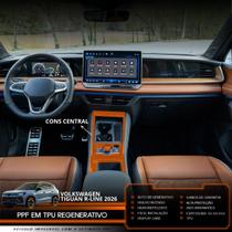 Película PPF Console Central Tiguan R Line 26 Película PPF Console Central Tiguan R Line 26