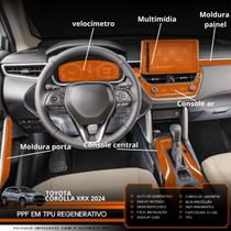 Película PPF Interior Completo Corolla Cross XRX Hybrid 24