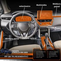 Película PPF Interior Completo Corolla Cross XRX Hybrid 25