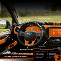 Película PPF Interior Completo Hilux 24 25 Película PPF Interior Completo Hilux 24 25