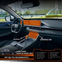 Película PPF Interior Exterior Tiggo 5X Sport 2027 Película PPF Interior Exterior Tiggo 5X Sport 2027