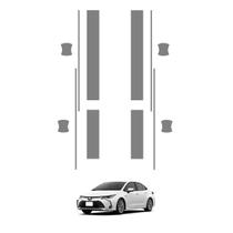 Película PPF KIT proteção de portas Corolla XEI 2020 2024