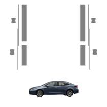 Película PPF Kit Proteção Portas Corolla Altis Premium 25 Película PPF Kit Proteção Portas Corolla Altis Premium 25