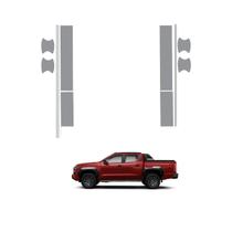 Película PPF Kit Proteção Portas Nova Triton Katana 26 Película PPF Kit Proteção Portas Nova Triton Katana 26