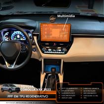 Película PPF Multimídia Corolla Cross XRX Hybrid 23