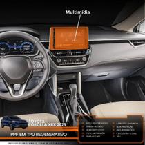 Película PPF Multimídia Corolla Cross XRX Hybrid 25