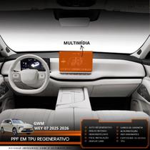 Película PPF Multimídia GWM Wey 07 2025 2026 Película PPF Multimídia GWM Wey 07 2025 2026