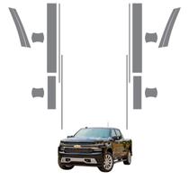 Película PPF Soleira Concha Quina Coluna SILVERADO 23 25