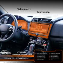 Película PPF Velocímetro Multimídia Creta Platinum Safety 24 Película PPF Velocímetro Multimídia Creta Platinum Safety 24