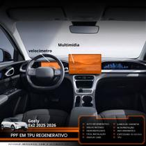 Película PPF Velocímetro Multimídia Geely Ex2 25 26 Película PPF Velocímetro Multimídia Geely Ex2 25 26