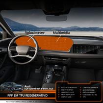 Película PPF Velocímetro Multimídia SQ6 Sportback E-Tron 25 Película PPF Velocímetro Multimídia SQ6 Sportback E-Tron 25