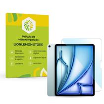 Película Premium de vidro temperado para iPad Air 13" Proteção Máxima e Qualidade LionLemon Store Película Premium de vidro temperado para iPad Air 13" Proteção Máxima e Qualidade LionLemon Store