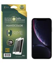 Película Premium HPrime IPhone Xr - Preto - Kit NanoColor (Acompanha Capa Protetora) Película Premium HPrime IPhone Xr - Preto - Kit NanoColor (Acompanha Capa Protetora)