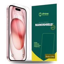 Película Premium HPrime Nanoshield para iPhone 15 Plus Eleita Melhor do Brasil