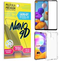 Película Premium Nano 9D Para Galaxy A21S+Capa Anti Shock - Armyshield