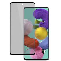 Película Privacidade 3d Anti Spy de Vidro Samsung Galaxy A51 Película Privacidade 3d Anti Spy de Vidro Samsung Galaxy A51
