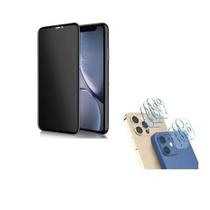 Película Privacidade 3D + Pel Lente Câmera iPhone 12 Pro Max -