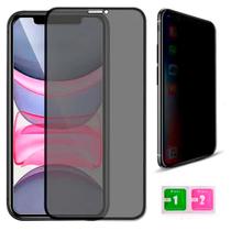 Pelicula Privacidade 3D Vidro Temperado Iphone 12 11 X XR Plus Varios modelos + Kit limpeza