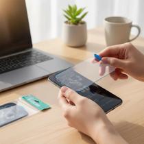 Película privacidade anti espião fosca ceramica flexivel compatível com I phone 16 PRO tela de 6,3 polegadas