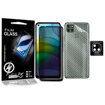 Película Privacidade Anti Spy + Traseira + Camera P/ Moto G9 Power XT2091 - Cell In Power25 Película Privacidade Anti Spy + Traseira + Camera P/ Moto G9 Power XT2091 - Cell In Power25