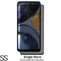 Película Privacidade Anti Spy Vidro Compatível Moto G22