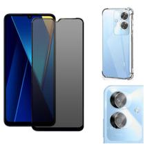 Película Privacidade Vidro Para Realme Note 60 Lente da Camêra Capa Capinha