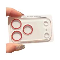 Película Protetora De Câmera Com Glitter Para iPhone 17 pro Max pro Air 9H HD Transparente Cobertura