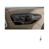 Película Protetora De Farol De Carro Em TPU PPF Preta Pré-Cortada Para Toyota Tacoma 2016-2026,