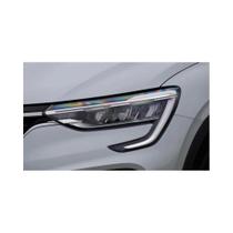 Película Protetora De Farol Fumê Preto Anti-Risco Em TPU PPF Para Renault Arkana 2019-2026 - Vinil