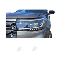 Película Protetora De Farol Pré-Cortada Fumê Preto Para Ford Explorer 2016-2026 TPU PPF Vinil De Película Protetora De Farol Pré-Cortada Fumê Preto Para Ford Explorer 2016-2026 TPU PPF Vinil De