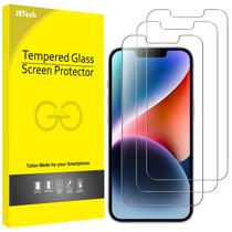 Película protetora de tela de vidro temperado JeTech para iPhone 14 6.1 Película protetora de tela de vidro temperado JeTech para iPhone 14 6.1