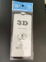 Película protetora de vidro 3D verdadeira grossa moto g20